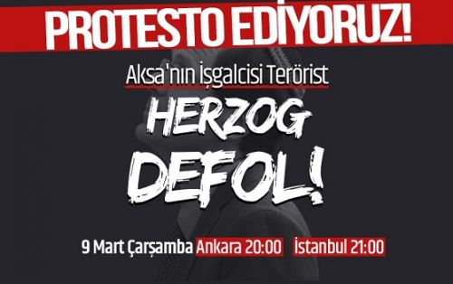 Updated Wilayah Turkey Protests against the Visit of the President of the Usurping Jewish entity to Turkey!