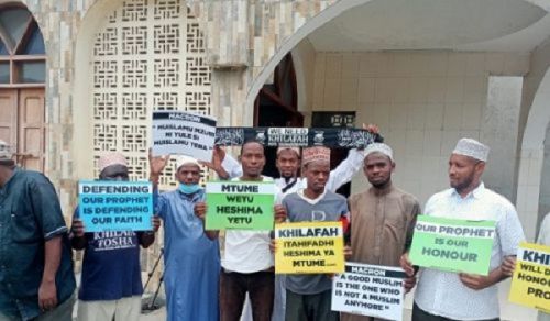 Hizb ut Tahrir / Kenya organized activities during the global campaign under the slogan: Upon the Centenary of the Destruction of the Khilafah... O Muslims, Establish It!