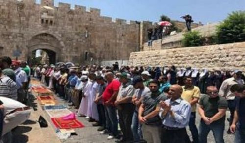 Invitation to the Participation and Media Coverage of the Victory Pickets for Al-Aqsa Mosque