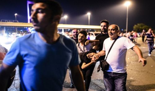 Clashes between Turks abroad after Turkey coup attempt