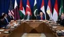 Trump, the Primary Supporter of the Jewish Entity in Its Heinous Crimes in Gaza and All of Palestine, is Offering a Solution to Gaza’s Ruin, Even Imposing It, On a Group of Rulers in Muslim Countries!!