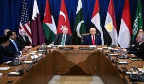 Trump, the Primary Supporter of the Jewish Entity in Its Heinous Crimes in Gaza and All of Palestine, is Offering a Solution to Gaza’s Ruin, Even Imposing It, On a Group of Rulers in Muslim Countries!!