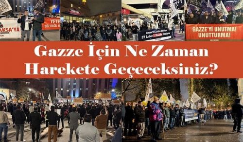 Wilayah Turkiye Evening Events  When Will You Take Action for Gaza?!
