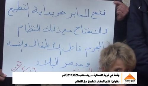Minbar Ummah: Protest in Sahara  Opening the Crossings, Normalizing with the Regime!