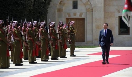 Receiving the Head of the Jewish Entity Represents Nothing but the Position of the Regime Which Does Not Care About the Attitudes of the People of Jordan who are looking to Eradicate It