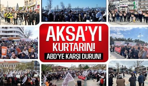 Wilayah Turkiye Widespread Events Save Al-Aqsa! Stand Against America!