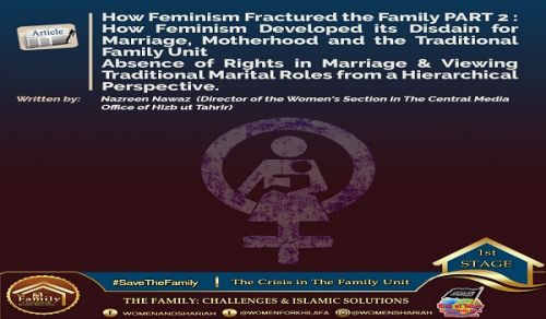 How Feminism Fractured the Family PART 2 How Feminism Developed its Disdain for Marriage, Motherhood and the Traditional Family Unit Absence of Rights in Marriage & Viewing Traditional Marital Roles