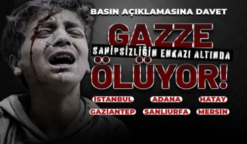 Wilayah Turkiye: Widespread Activities Gaza That has Been Abandoned by Everyone is Dying Under the Rubble!