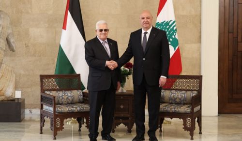 Aoun Meets with Abbas, and the Issue of Weapons in the Camps is on the Agenda. Lebanon Will Not Be a Launching Pad for Any Military Action
