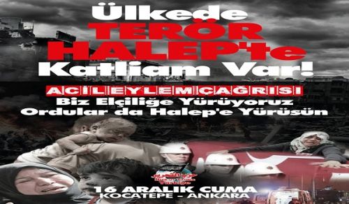 Wilayah Turkey: Call to a March towards US Embassy in Ankara