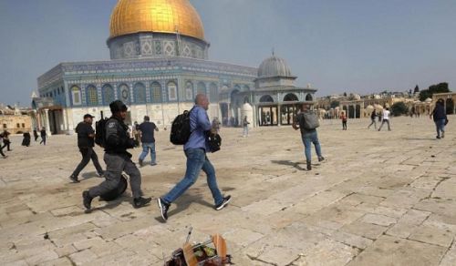 The Violation of the Sanctity of Al Masjid Al-Aqsa and Worshipers by the cowardly troops of the illegal Jewish entity are ever increasing as the slavish Muslim rulers are normalizing relationships instead of fighting it