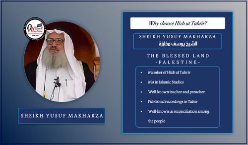 TALK 10 Why Hizb ut Tahrir? Sheikh Yusuf Makharza – The Blessed Land Palestine