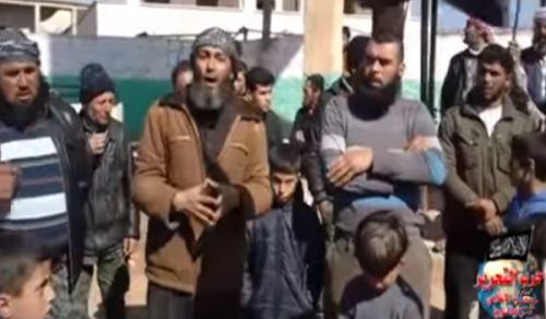 Wilayah Syria: Talk by Issa al-Issawi at a Demonstration in Deir Samaan