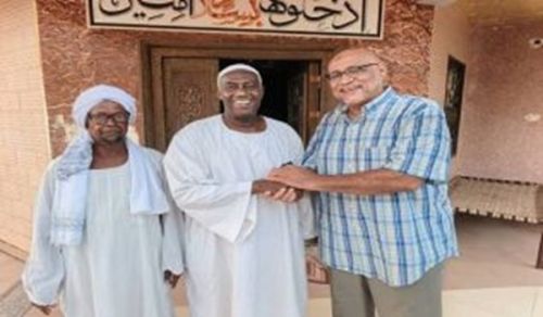 A Delegation from Hizb ut Tahrir / Wilayah Sudan  Met with Sheikh Abdul Rahim Issa, a Leader in the Native Administration and the National Congress