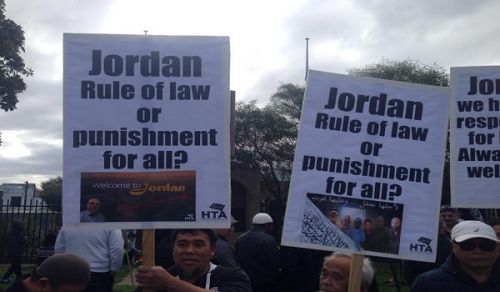 Australia: Support for Brother Ismail al Wahwah who was detained by Jordanian Regime&#039;s Security Services