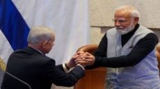 The Butcher of Gujarat Desecrates the Blessed Land of Palestine Alongside the Jews