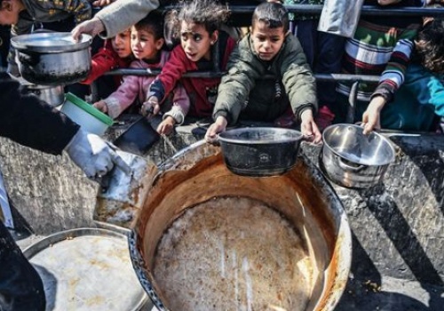 The Women and Children of Gaza Start Ramadan in Famine and Flooding